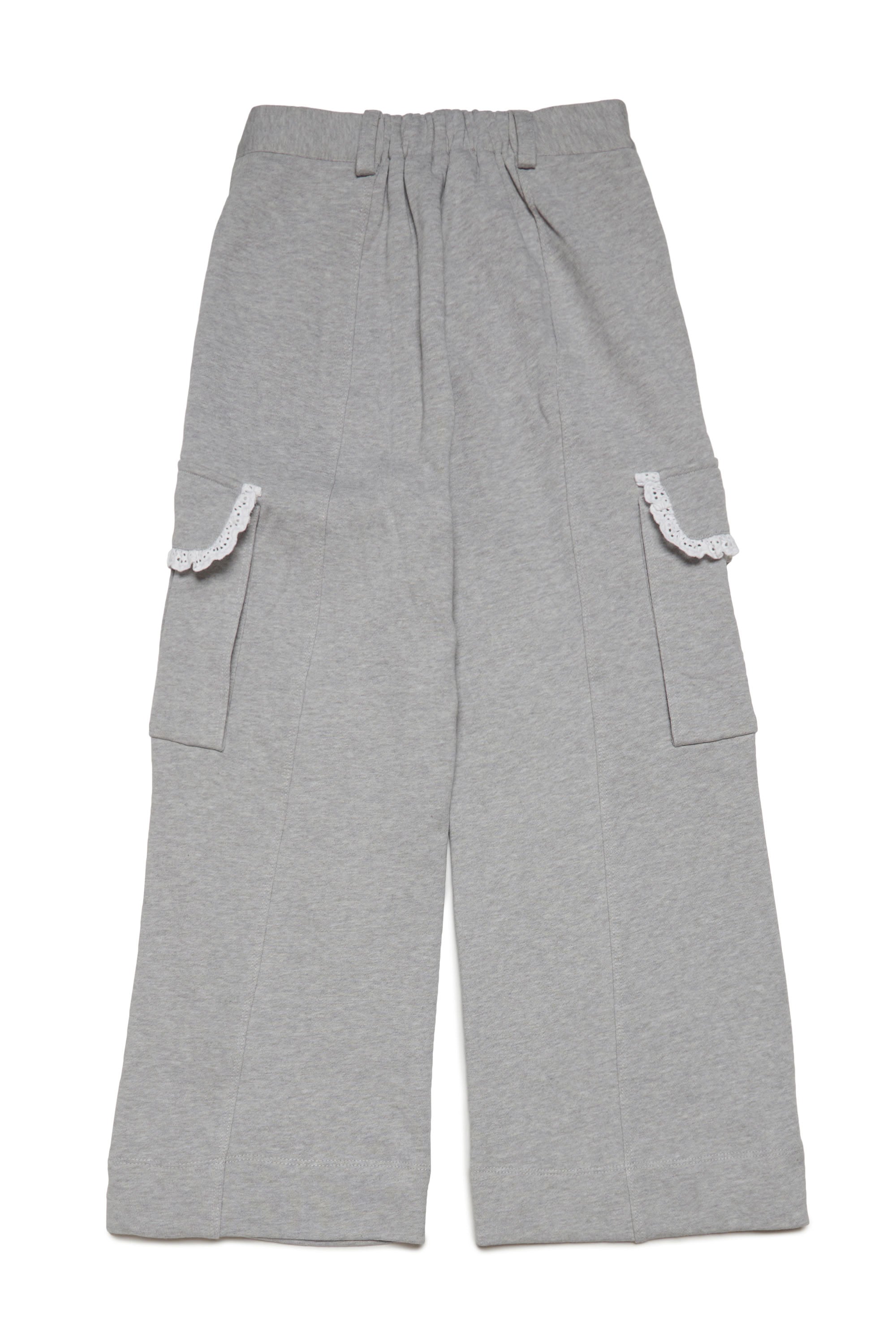Cargo trousers with pockets - Grey Melange