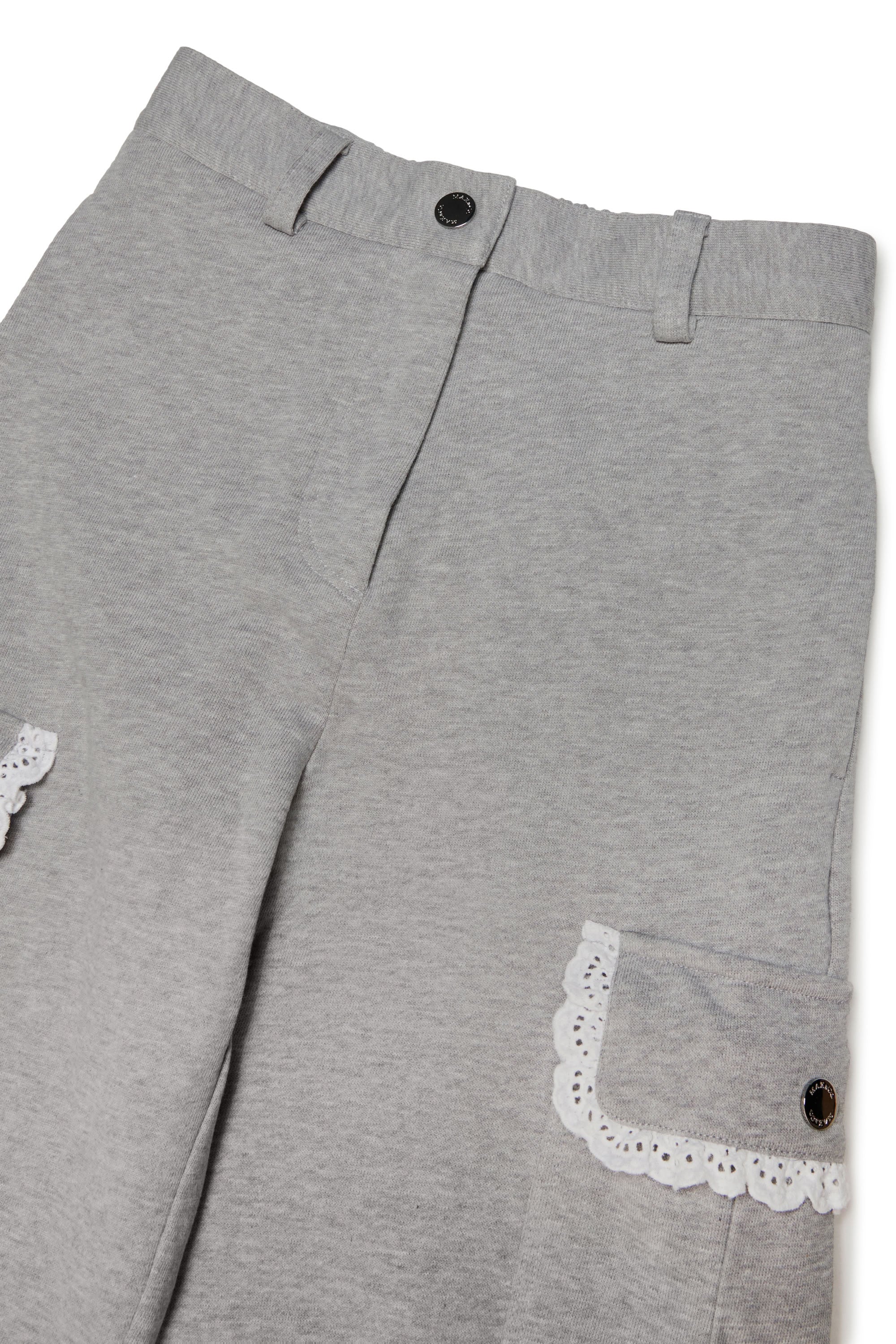 Cargo trousers with pockets - Grey Melange