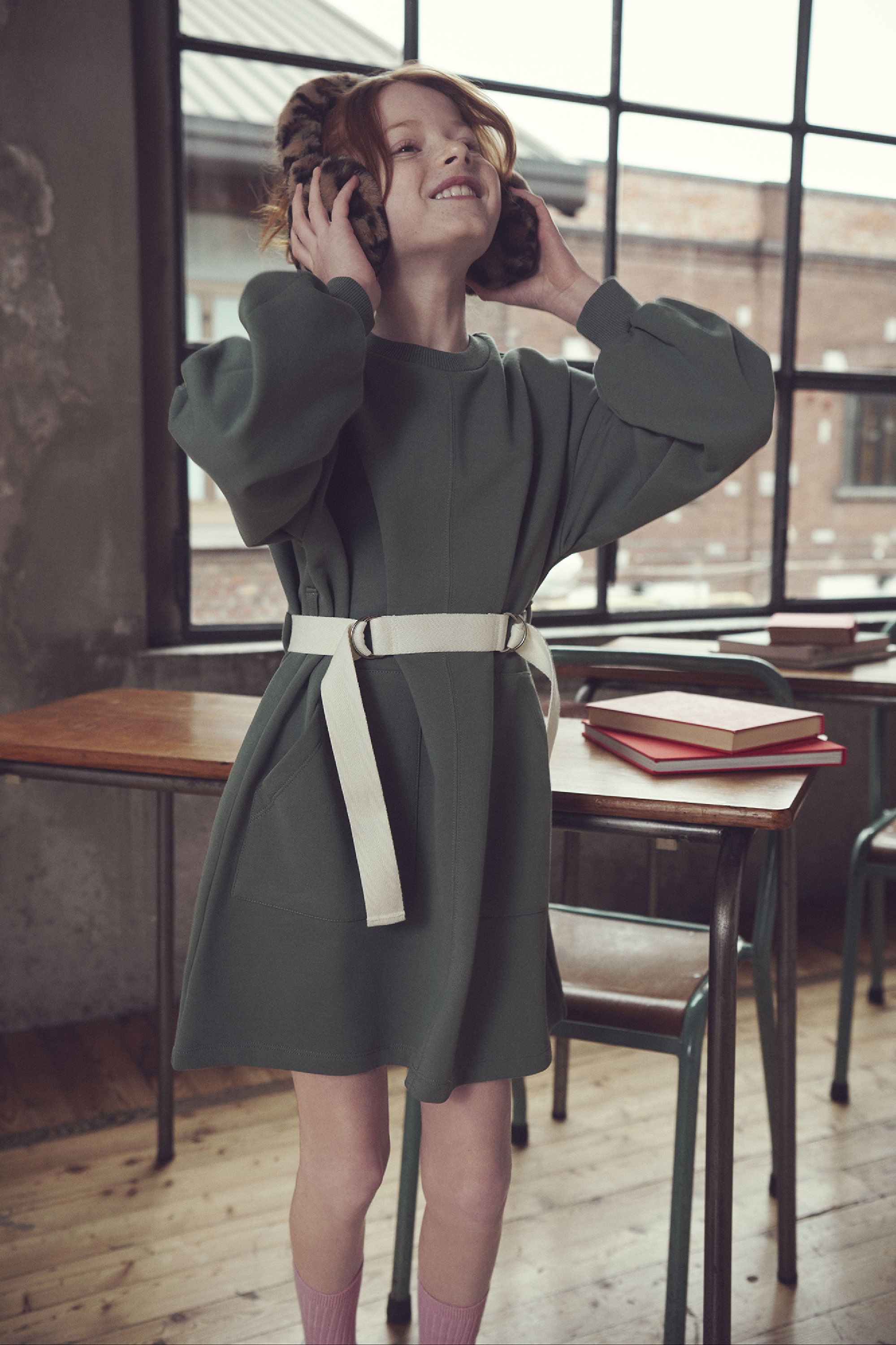 Robe avec ceinture - Laurel Wreath
