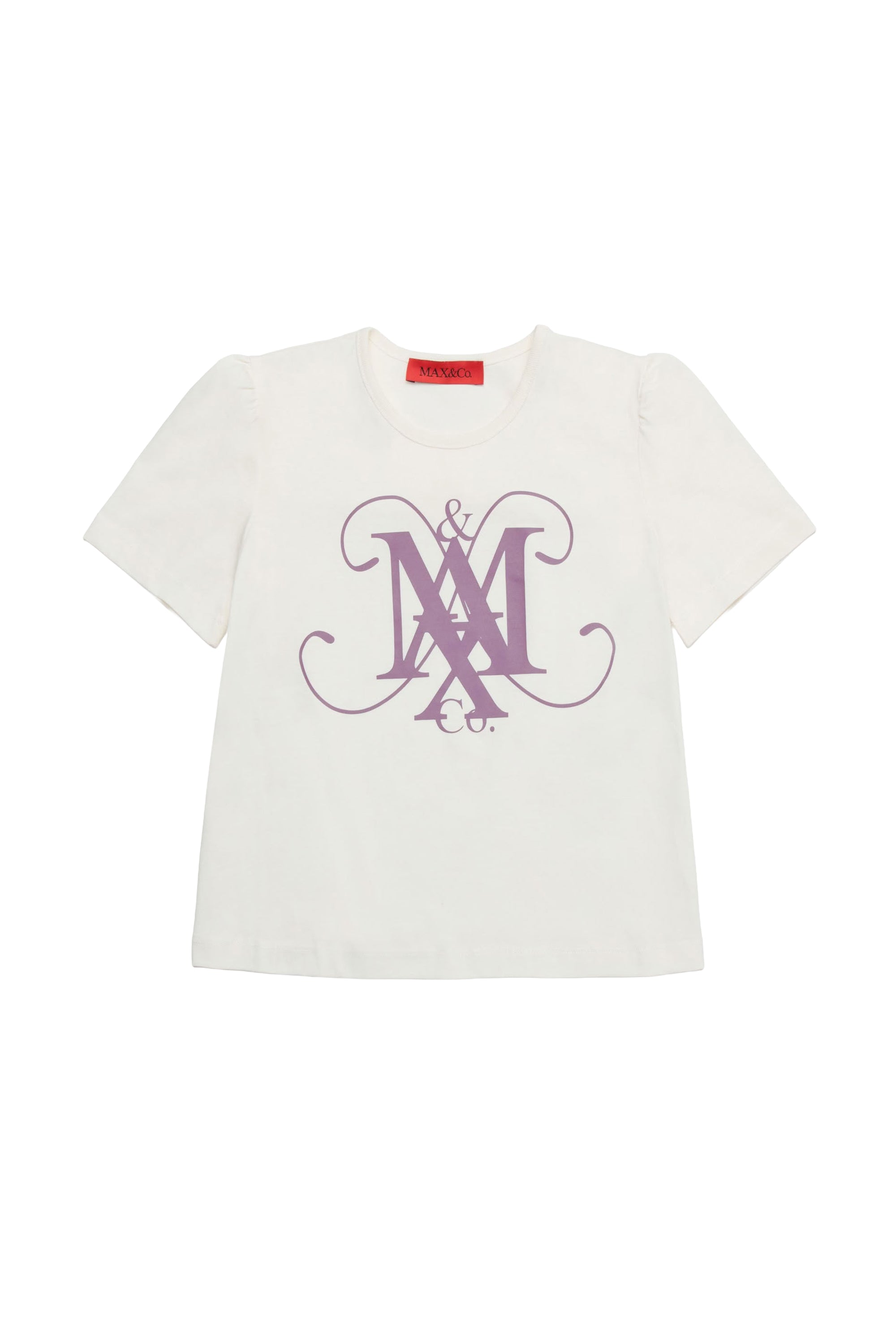 Printed T-shirt - Buttercream