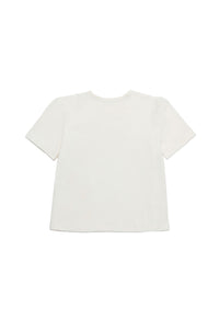 Printed T-shirt - Buttercream