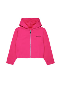 Zip-up hoodie - Fuchsia Purple