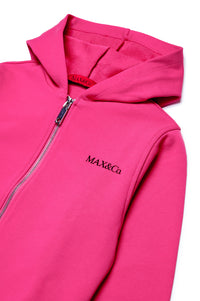 Zip-up hoodie - Fuchsia Purple