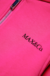 Zip-up hoodie - Fuchsia Purple
