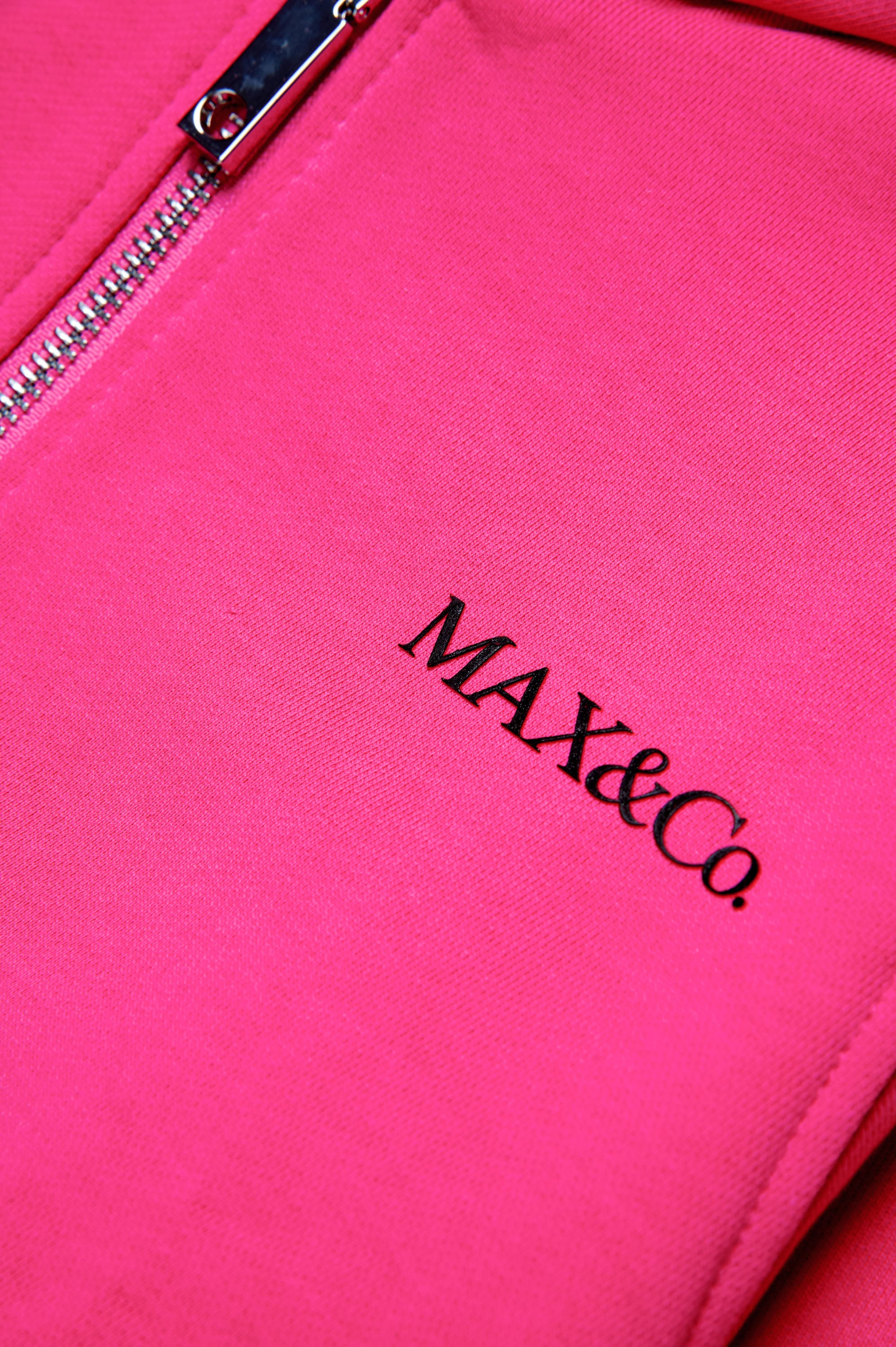 Zip-up hoodie - Fuchsia Purple