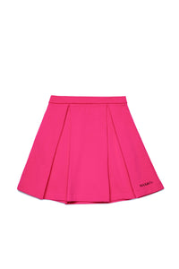 Short flared skirt - Fuchsia Purple