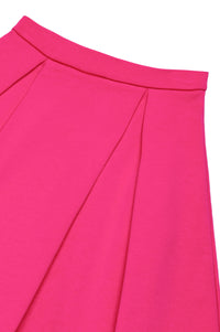 Short flared skirt - Fuchsia Purple