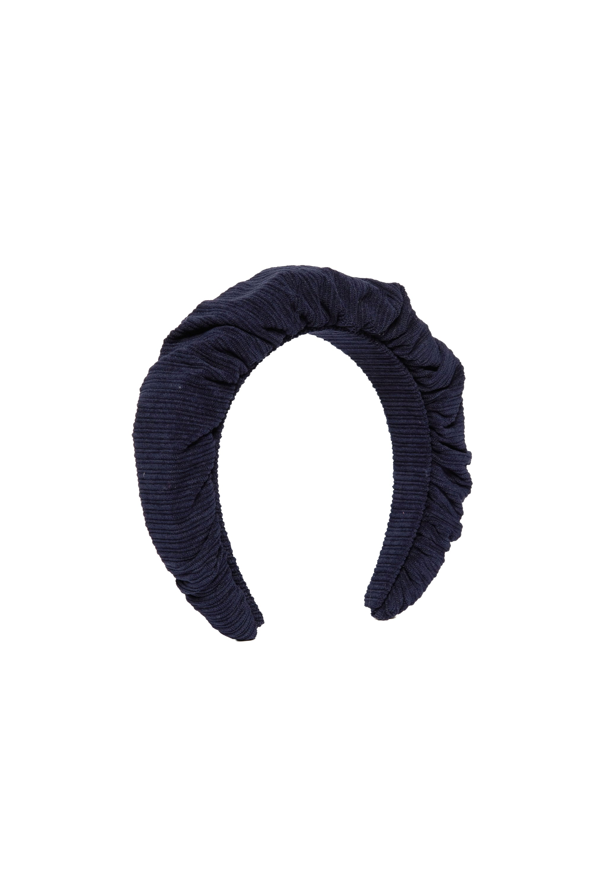 Gathered headband - Evening Blue