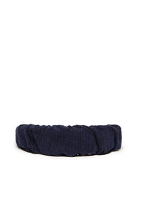 Gathered headband - Evening Blue