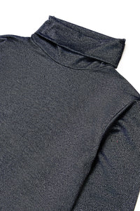 T-shirt à manches longues et col montant - Evening Blue