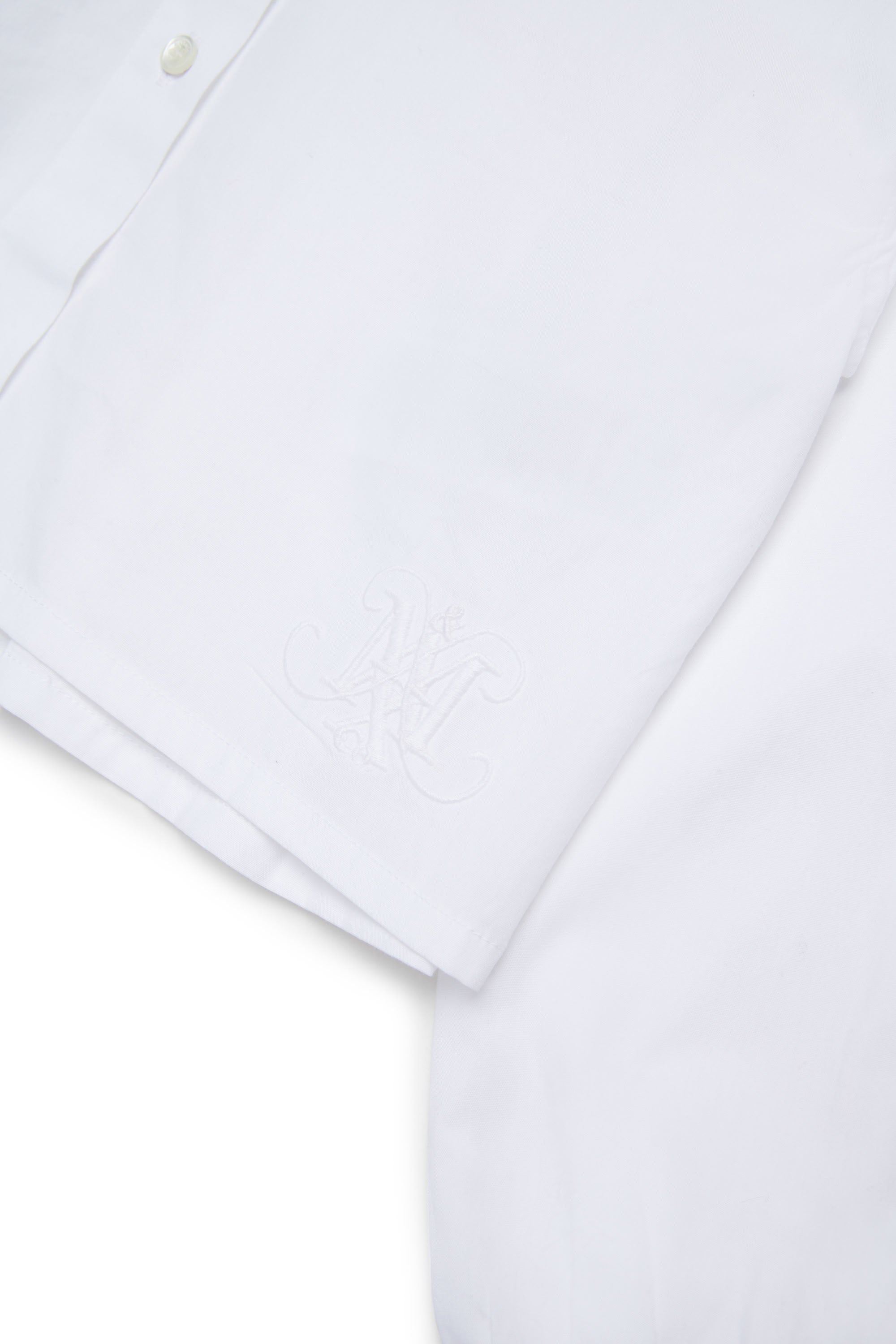 Chemise à boutons - White