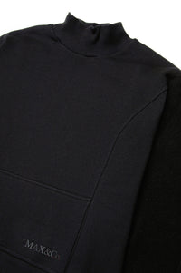 Sweatshirt à col montant - Black