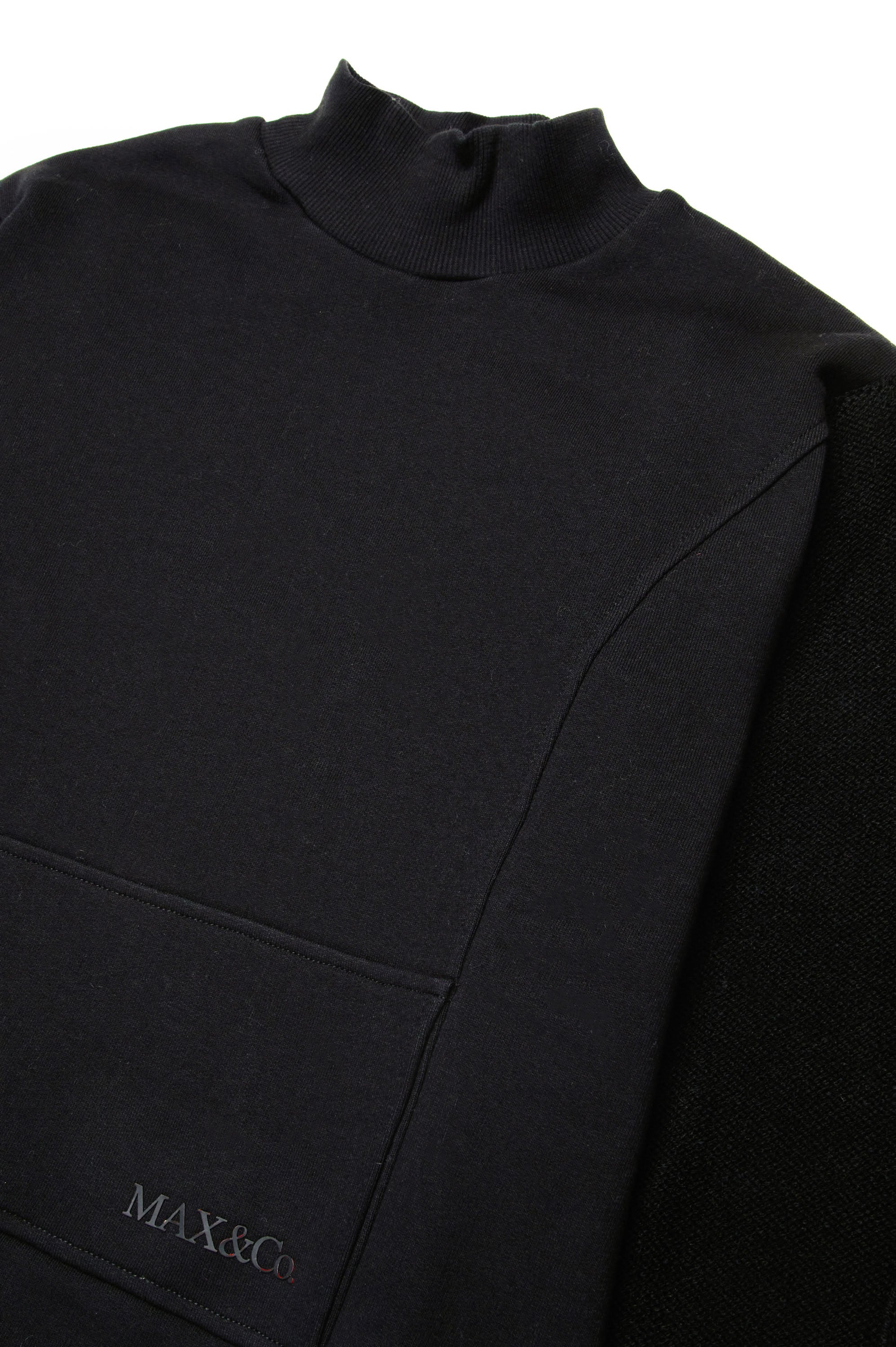 Sweatshirt à col montant - Black