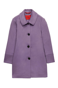 Wool button coat - Grapeade
