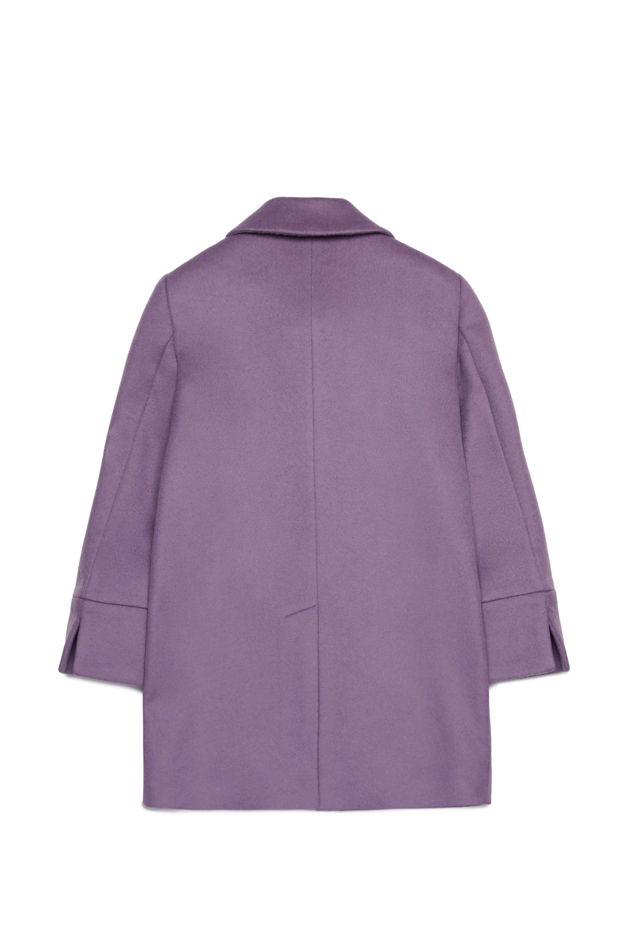 Wool button coat - Grapeade