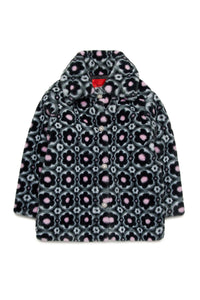 Manteau à imprimé - Black