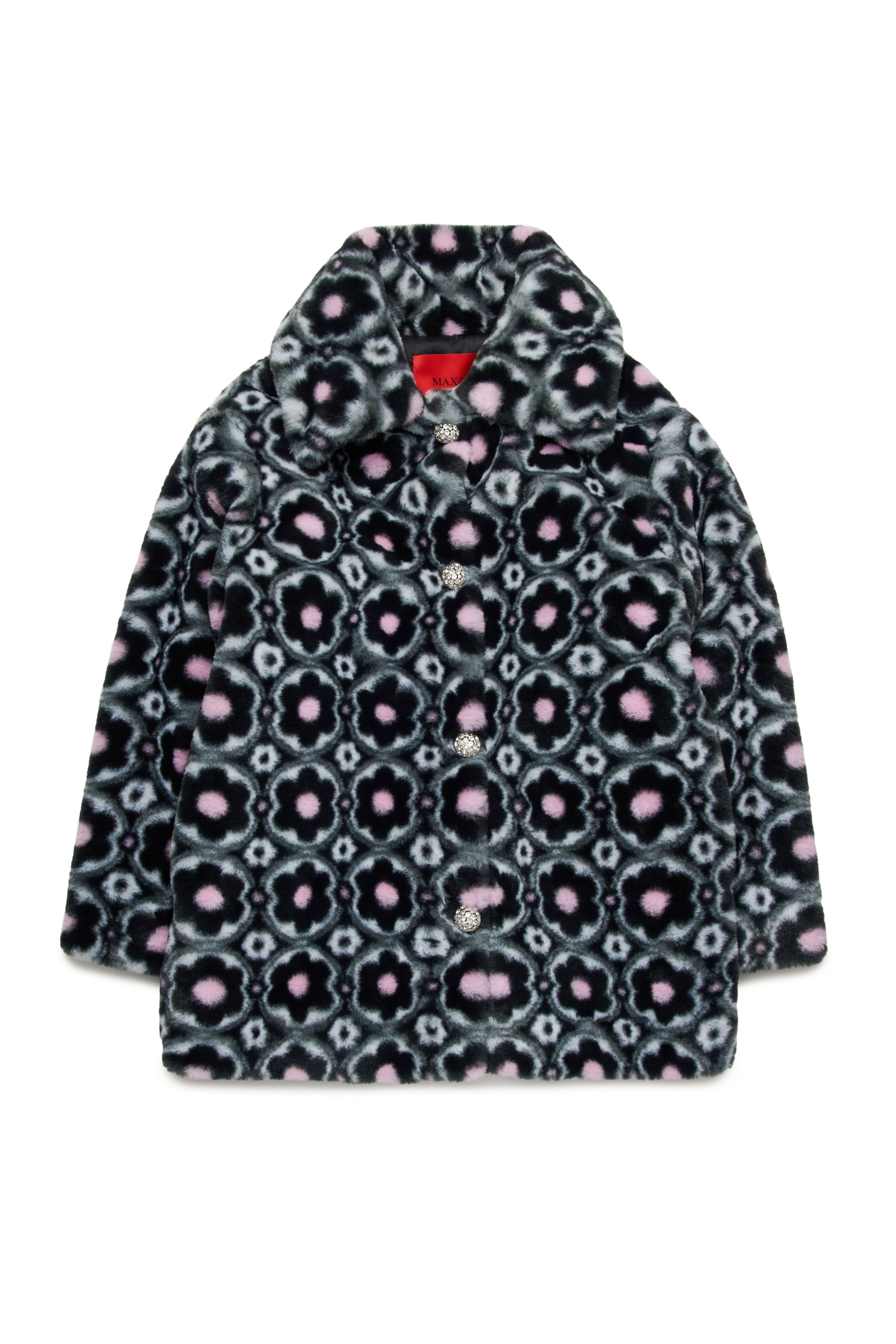 Manteau à imprimé - Black