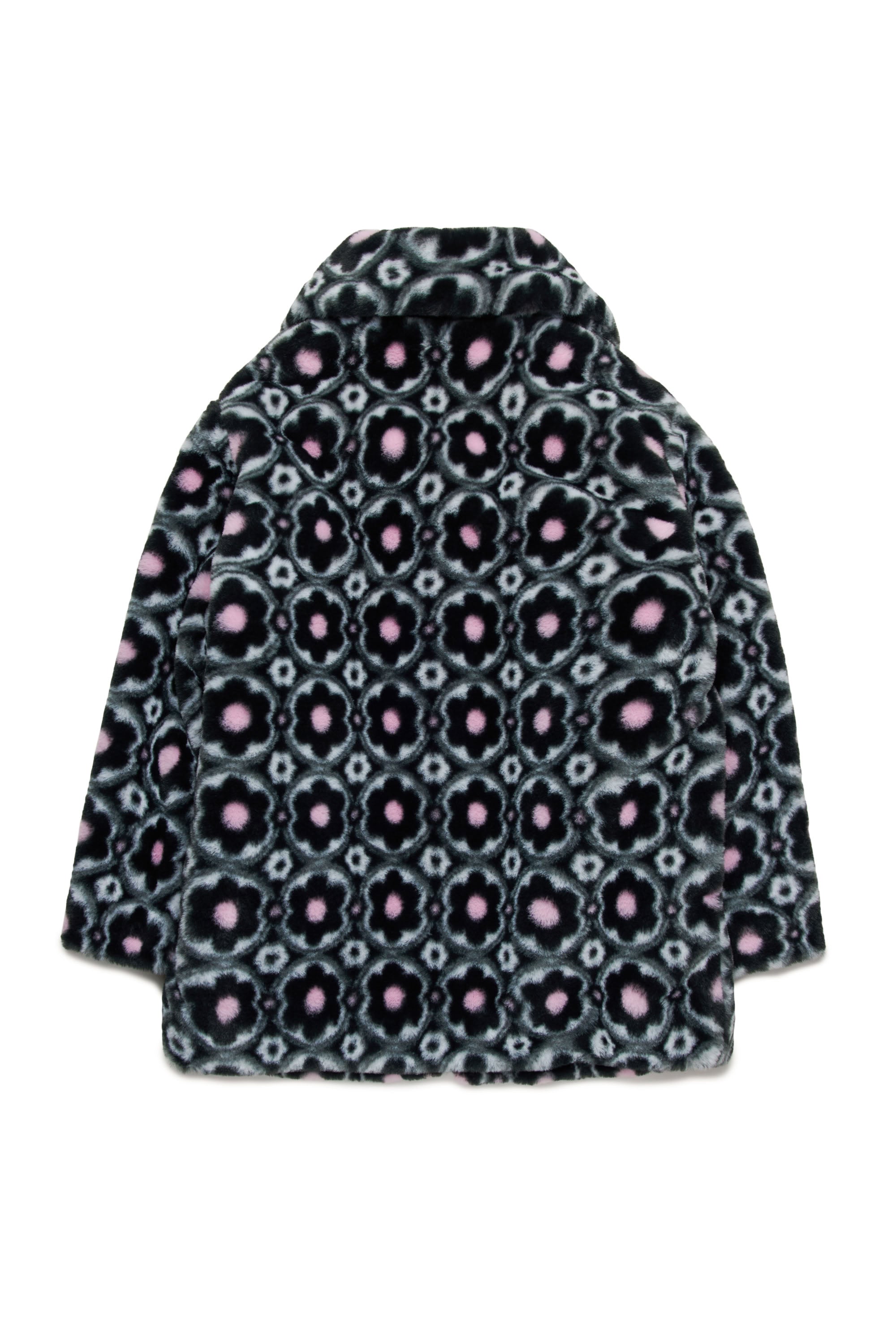 Manteau à imprimé - Black