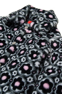 Manteau à imprimé - Black