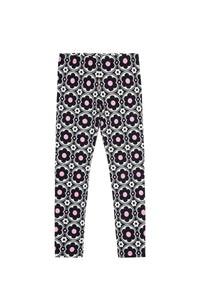 Printed leggings - Black