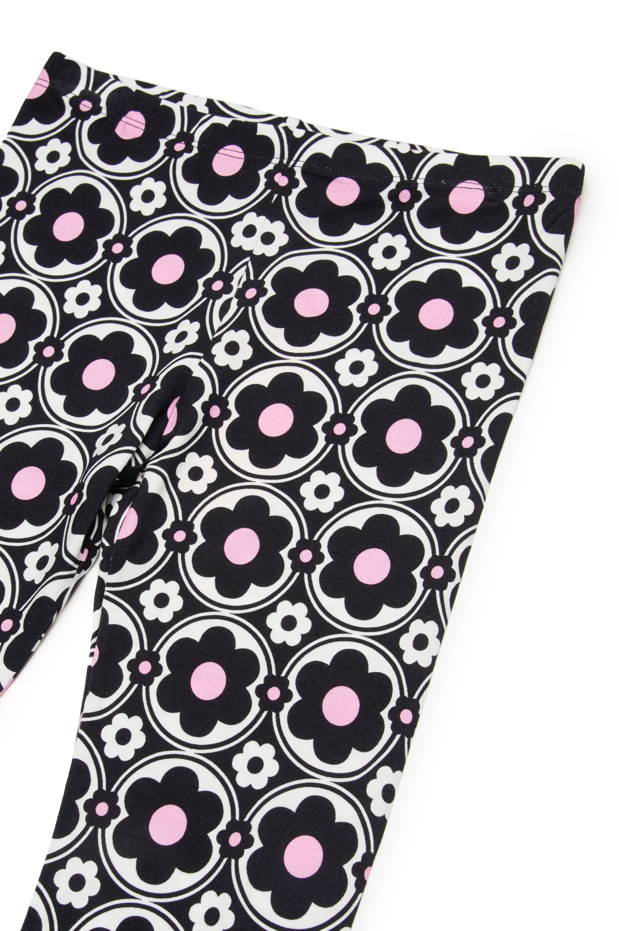 Printed leggings - Black