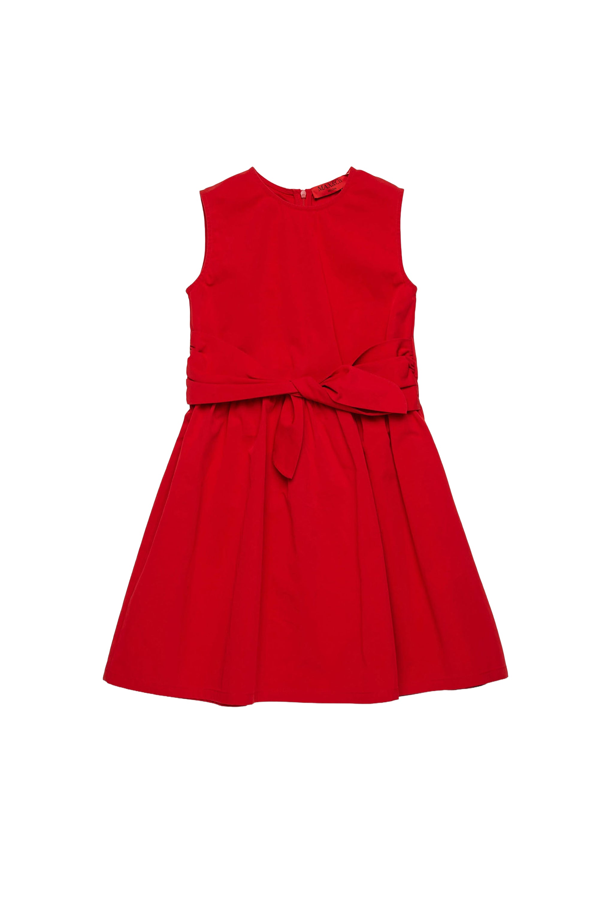 Belted dress - Goji Berry