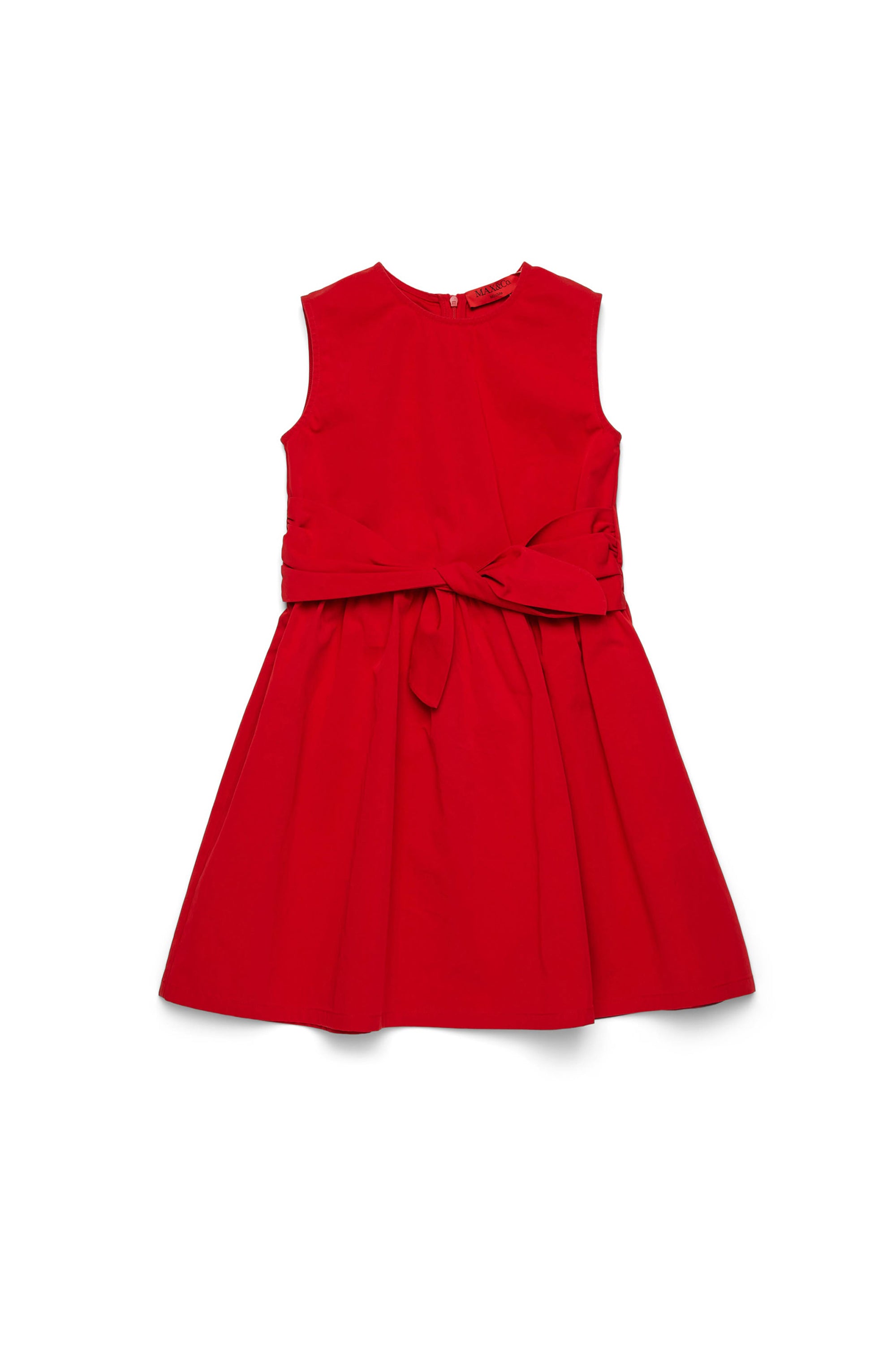 Belted dress - Goji Berry