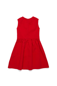 Belted dress - Goji Berry