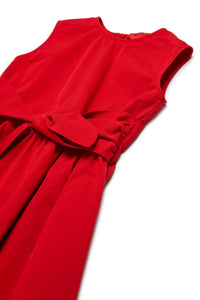 Belted dress - Goji Berry