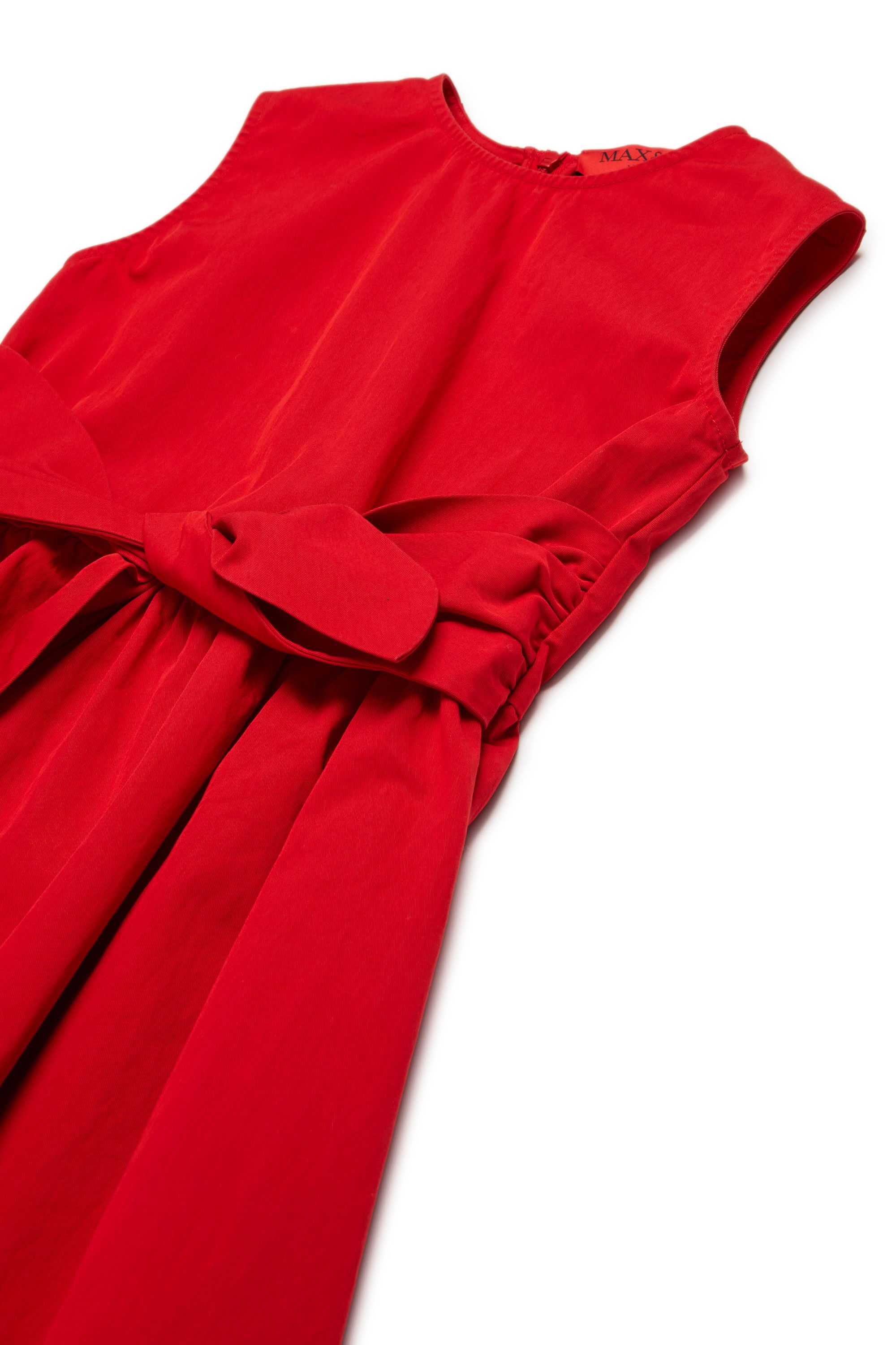 Belted dress - Goji Berry