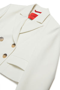 Button-down blazer - Lily White