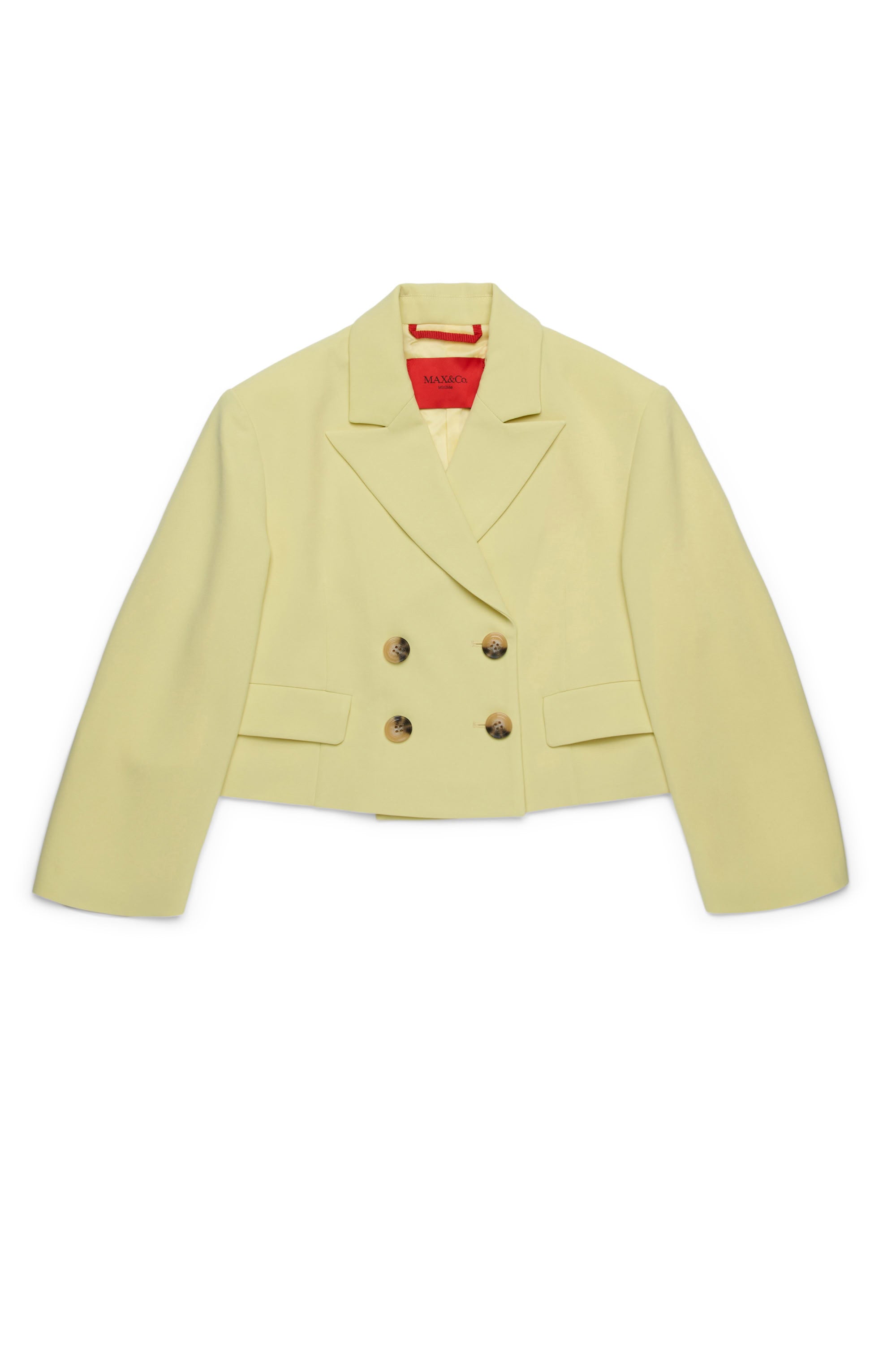 Button-down blazer - Lemon Grass