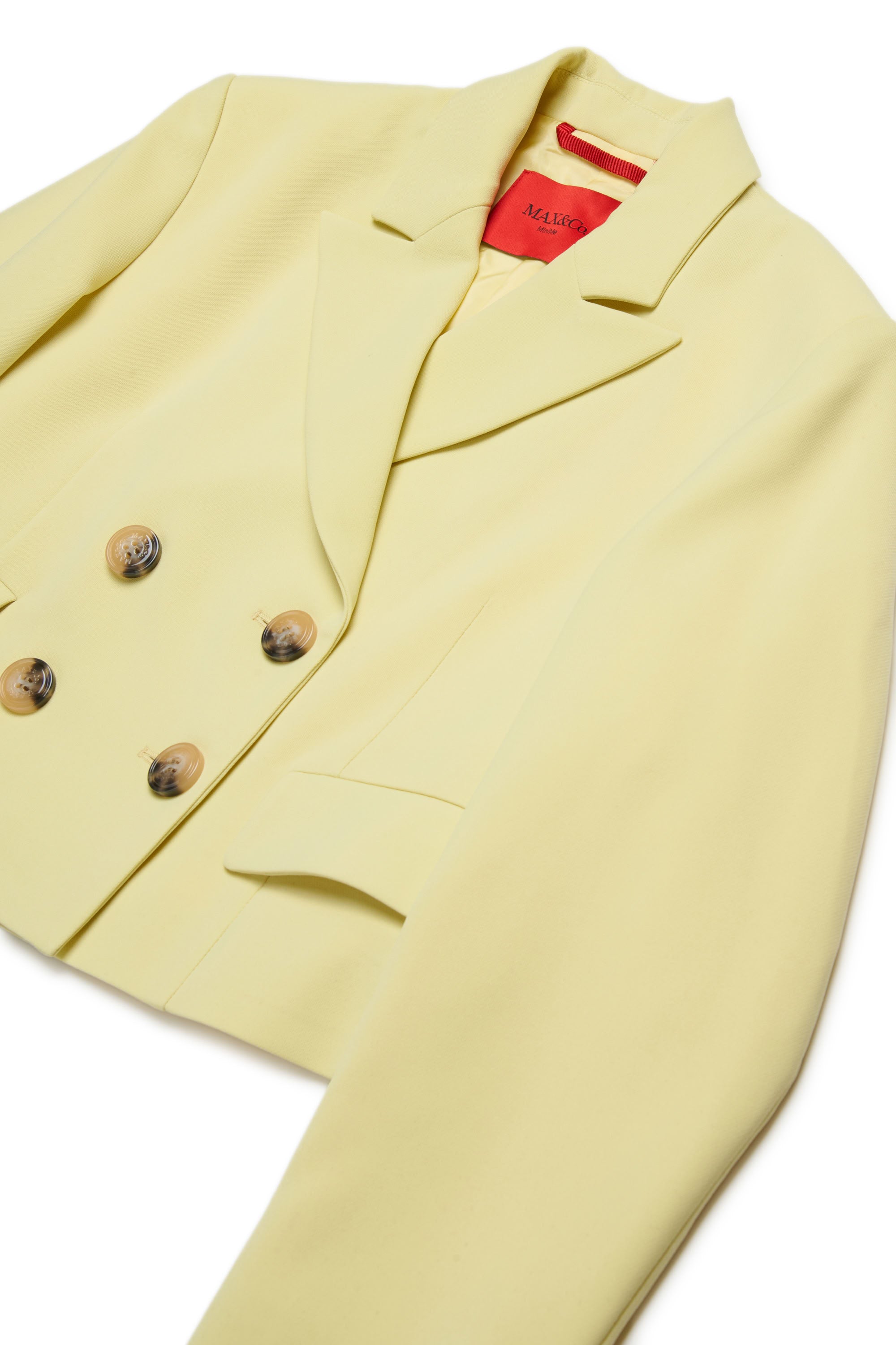 Button-down blazer - Lemon Grass