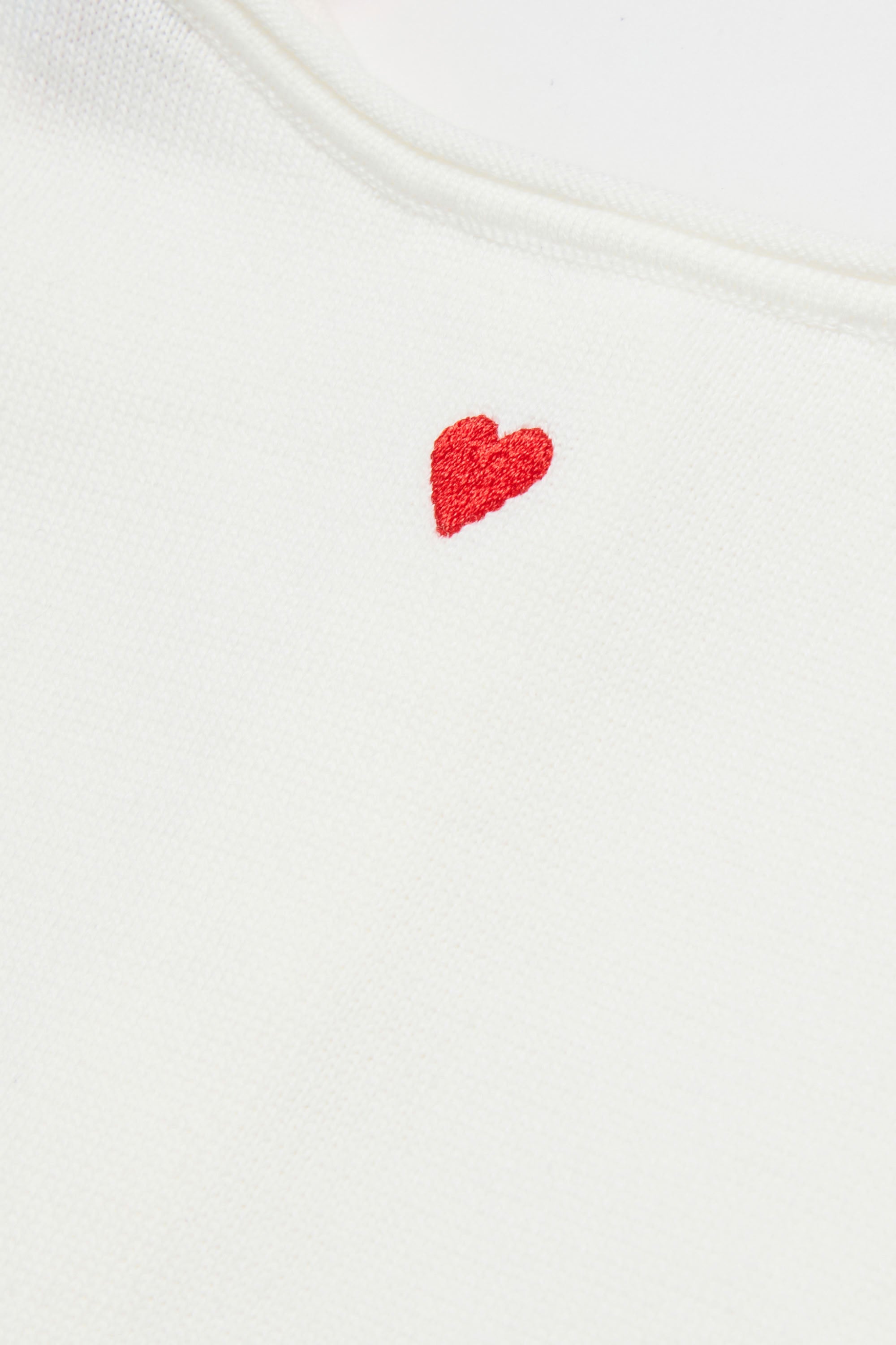 Knitted button cardigan - Lily White