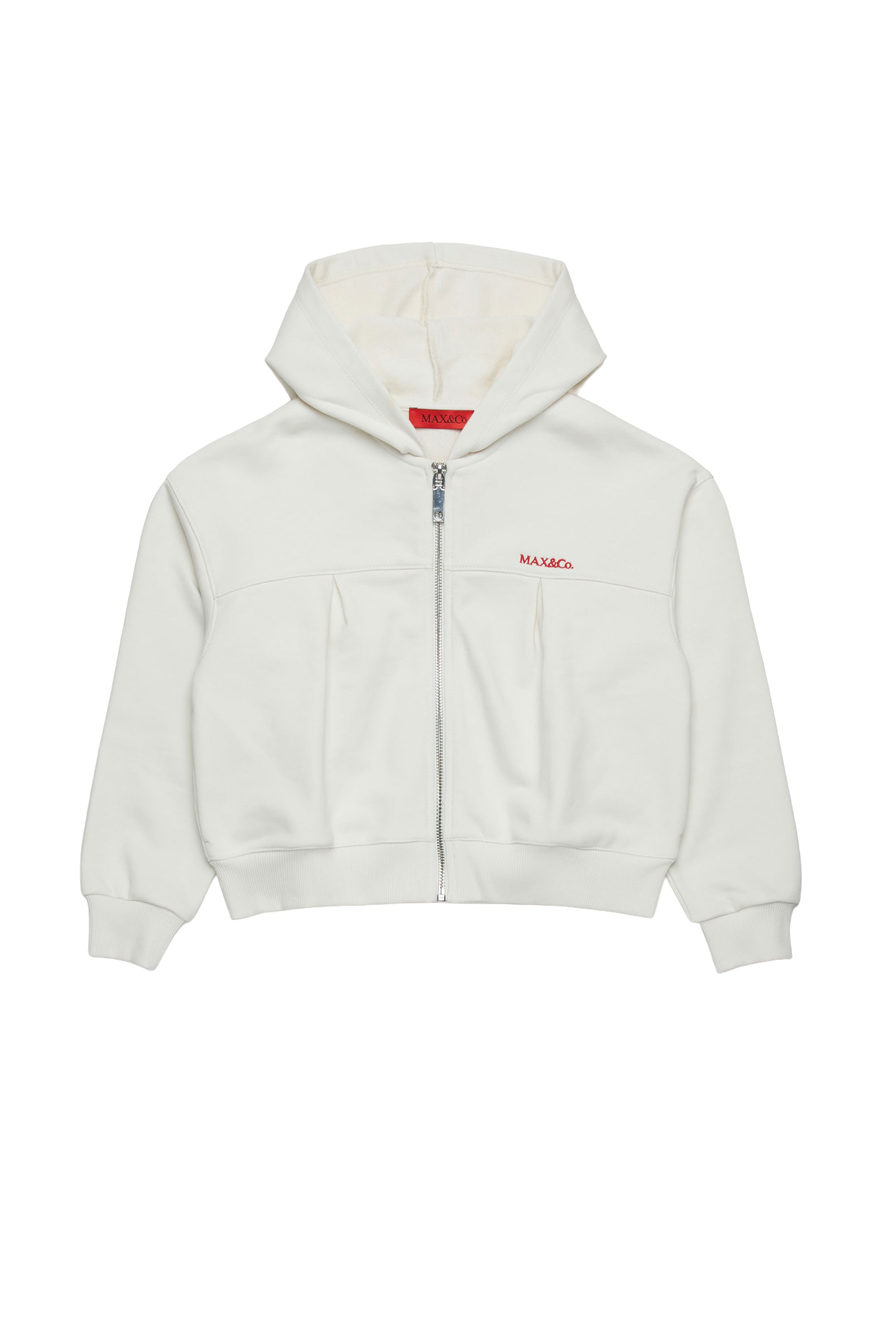 Zip-up hoodie - Lily White