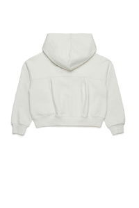Zip-up hoodie - Lily White