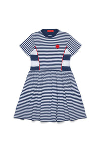 Robe à rayures avec écusson - Mood Indigo