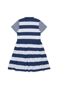 Robe à rayures avec écusson - Mood Indigo