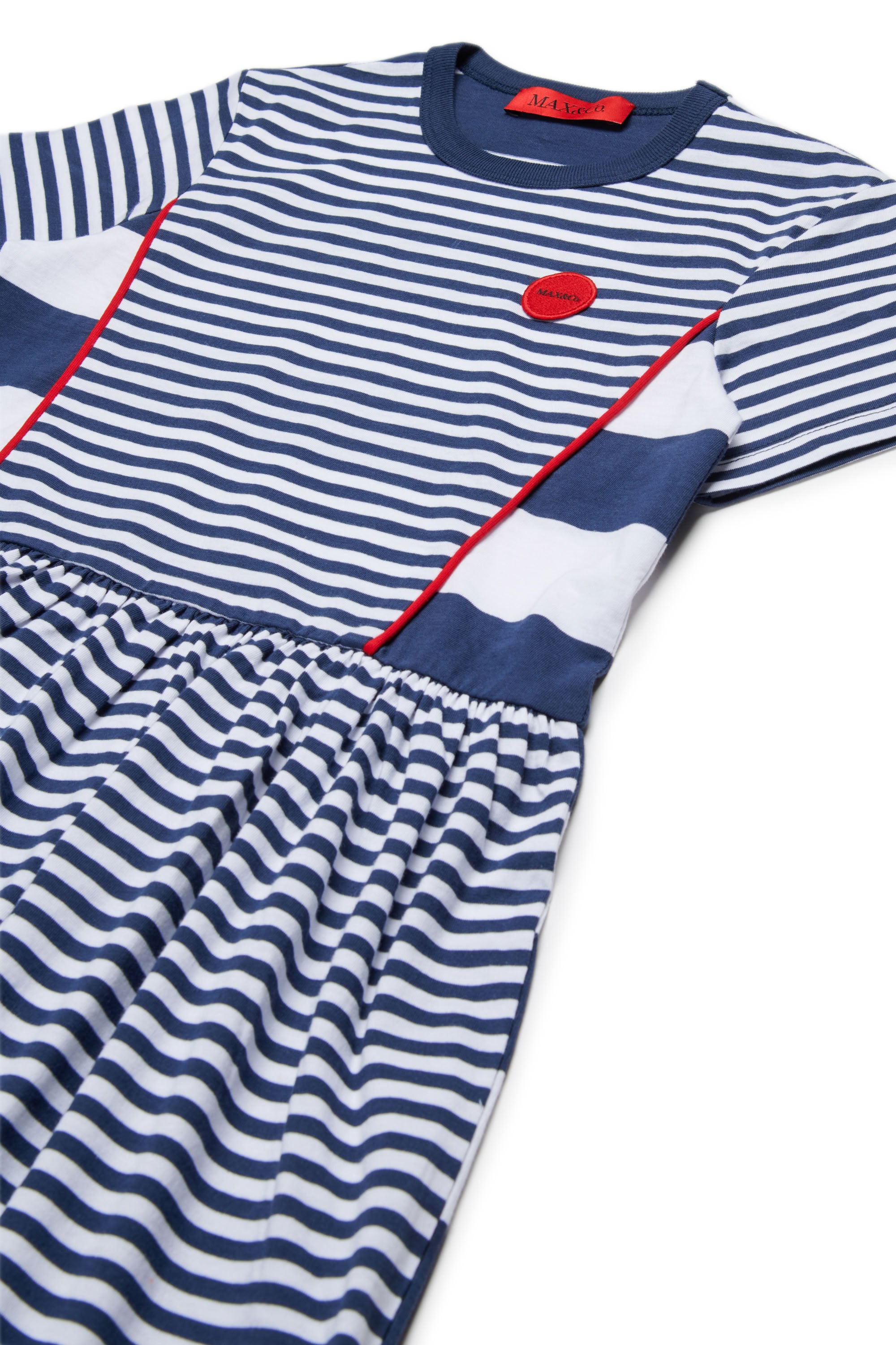 Robe à rayures avec écusson - Mood Indigo