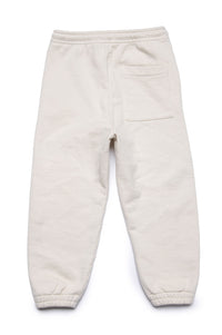 Track trousers with logo - Oat White