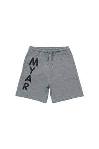 Logo shorts - Dark Grey Melange