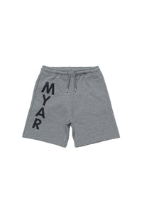 Short avec logo - Dark Grey Melange