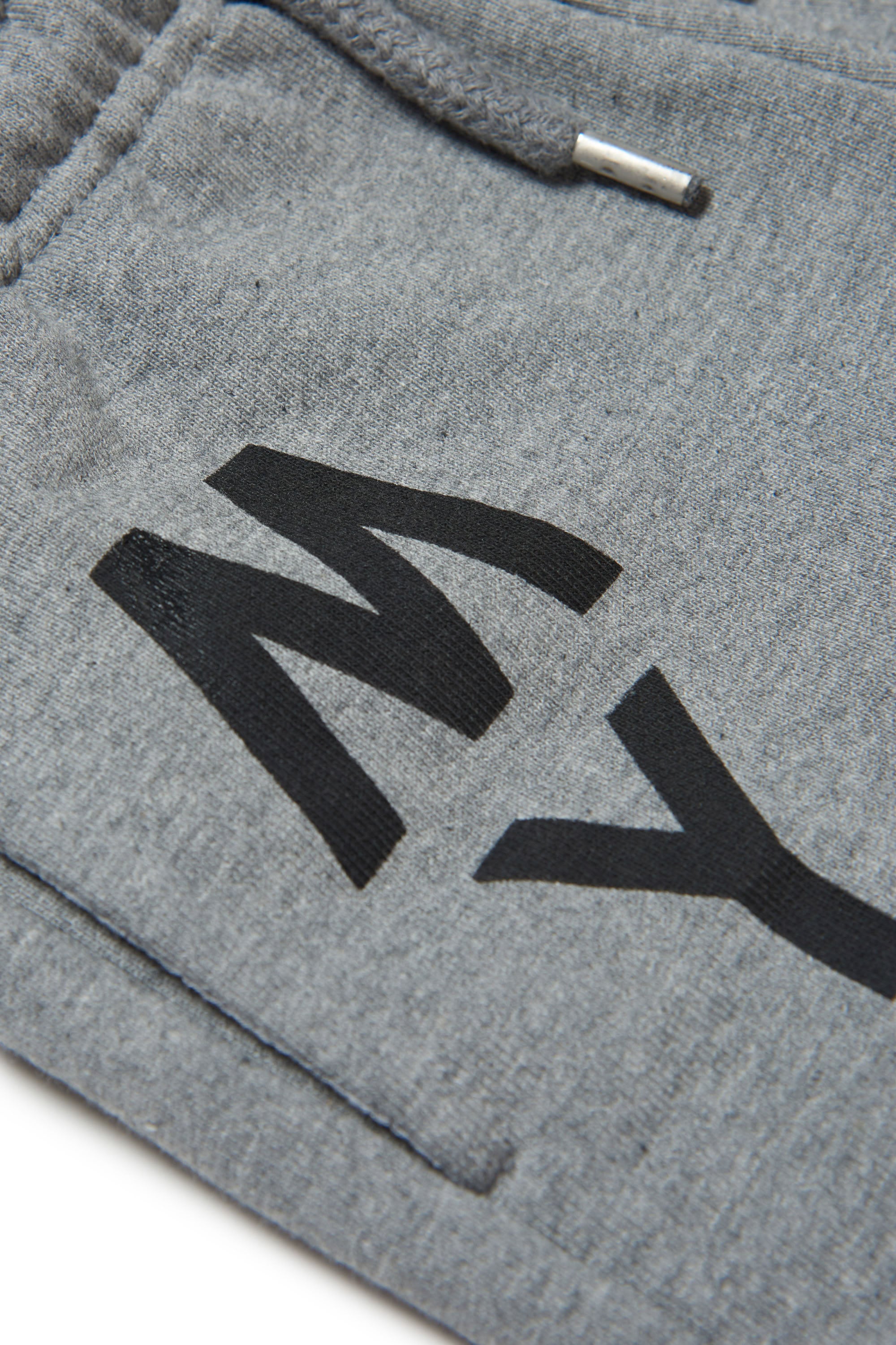 Logo shorts - Dark Grey Melange