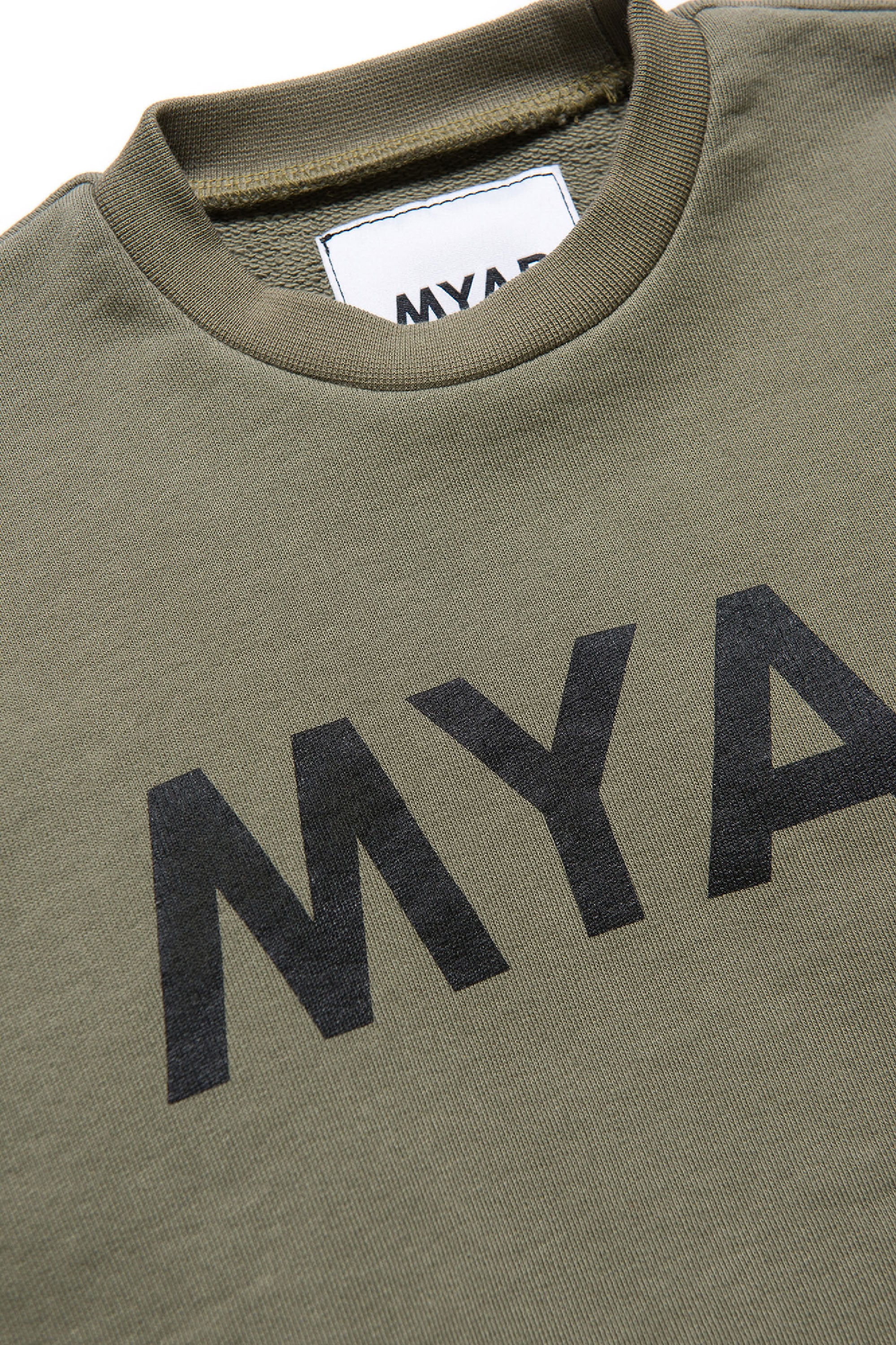 Sweatshirt avec logo imprimé - Military Green
