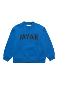 Sweatshirt avec logo imprimé - Medium Bluette