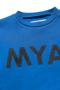 Sweatshirt avec logo imprimé - Medium Bluette