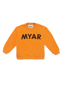 Sweatshirt with logo - Light Orange
