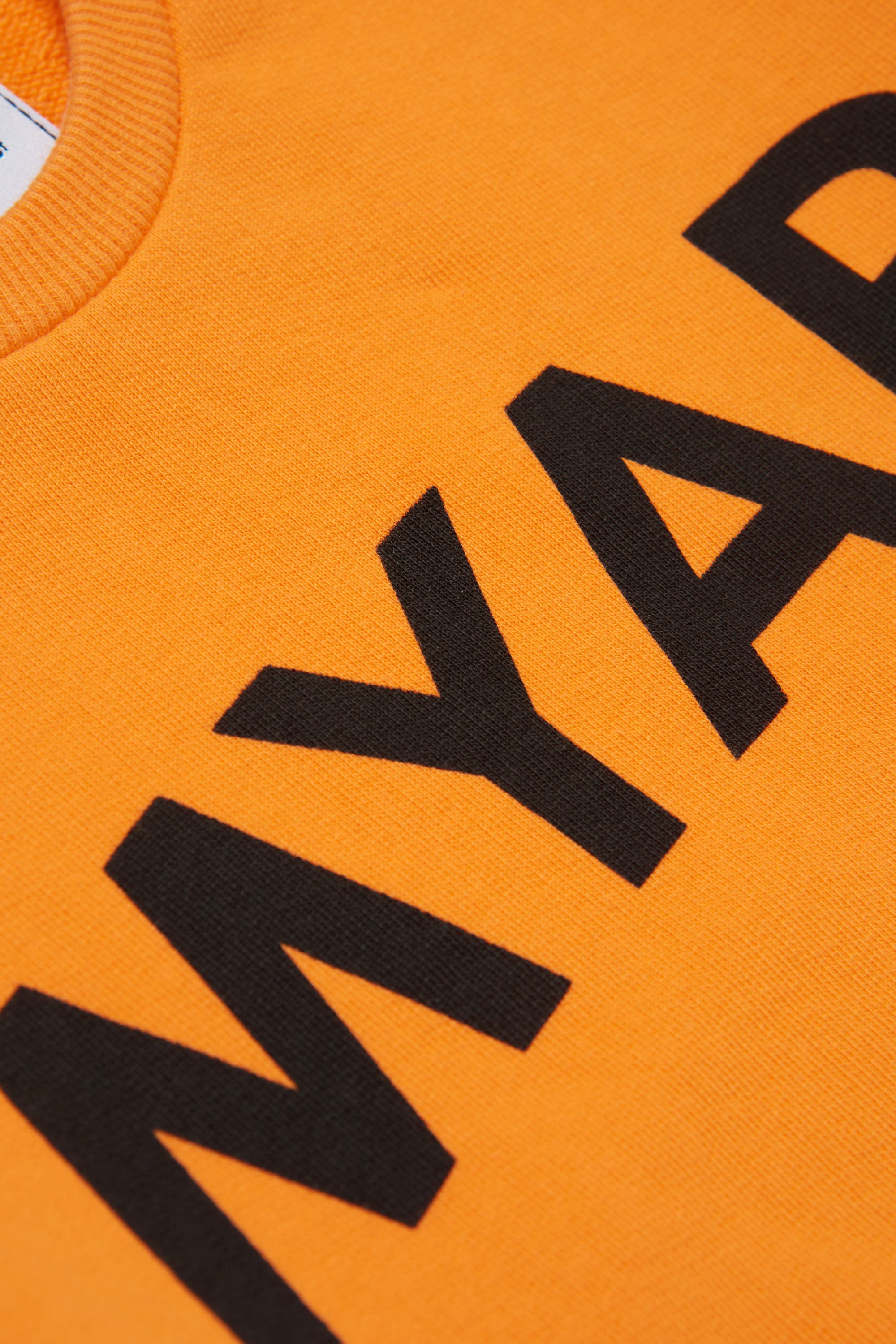Sweatshirt with logo - Light Orange