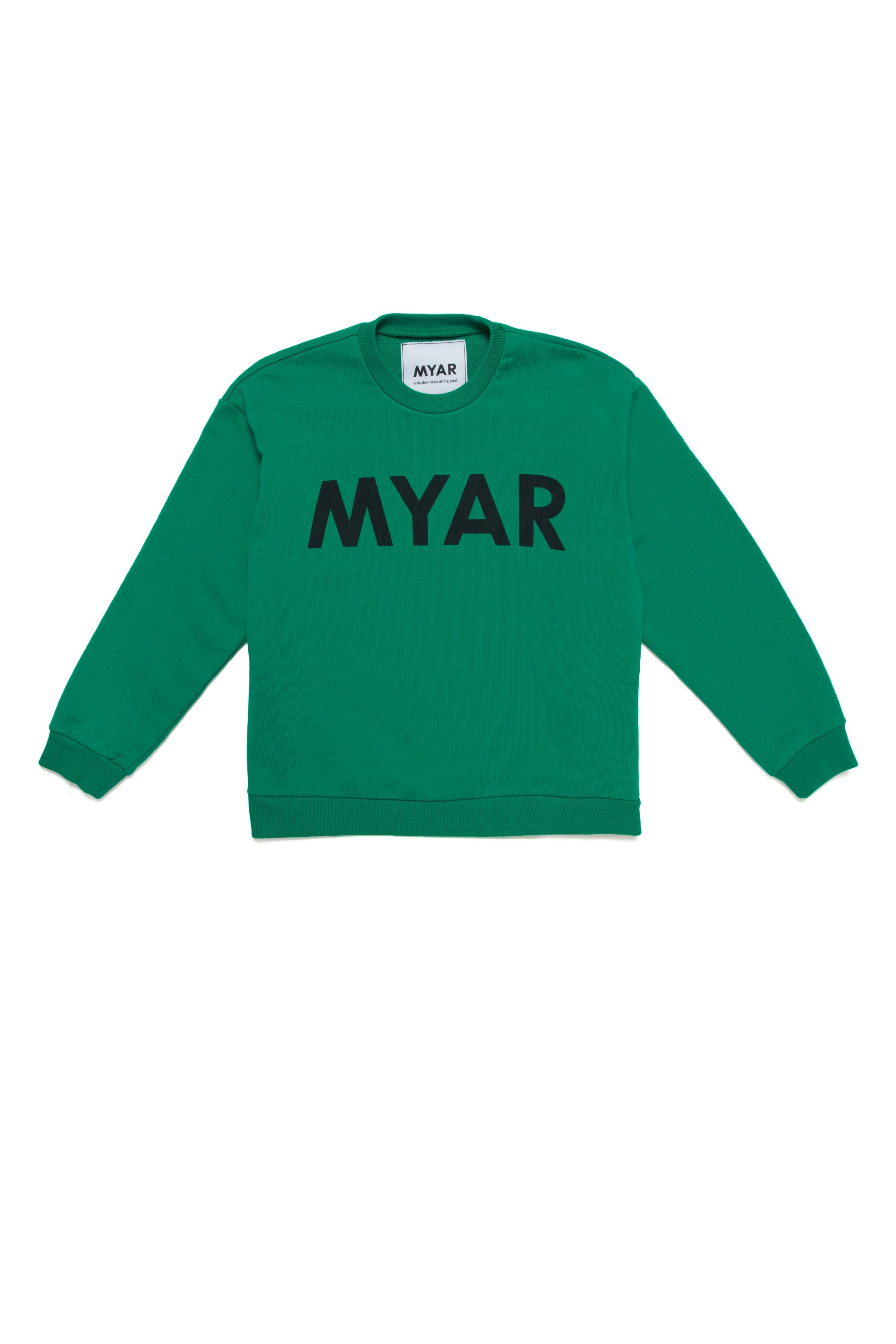 Sweatshirt with logo - Emerald Green