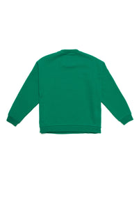 Sweatshirt with logo - Emerald Green